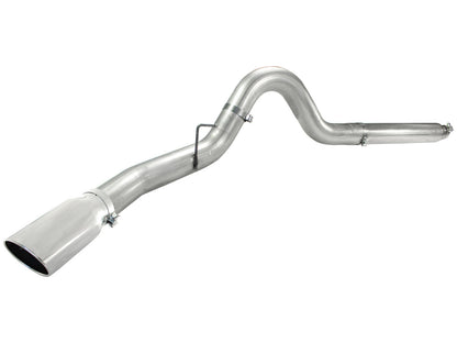 Atlas 5 Inch Aluminized Steel Dpf-Back Exhaust System w/Tip Ford Diesel Trucks 08-10 V8-6.4L (td) aFe Power-1