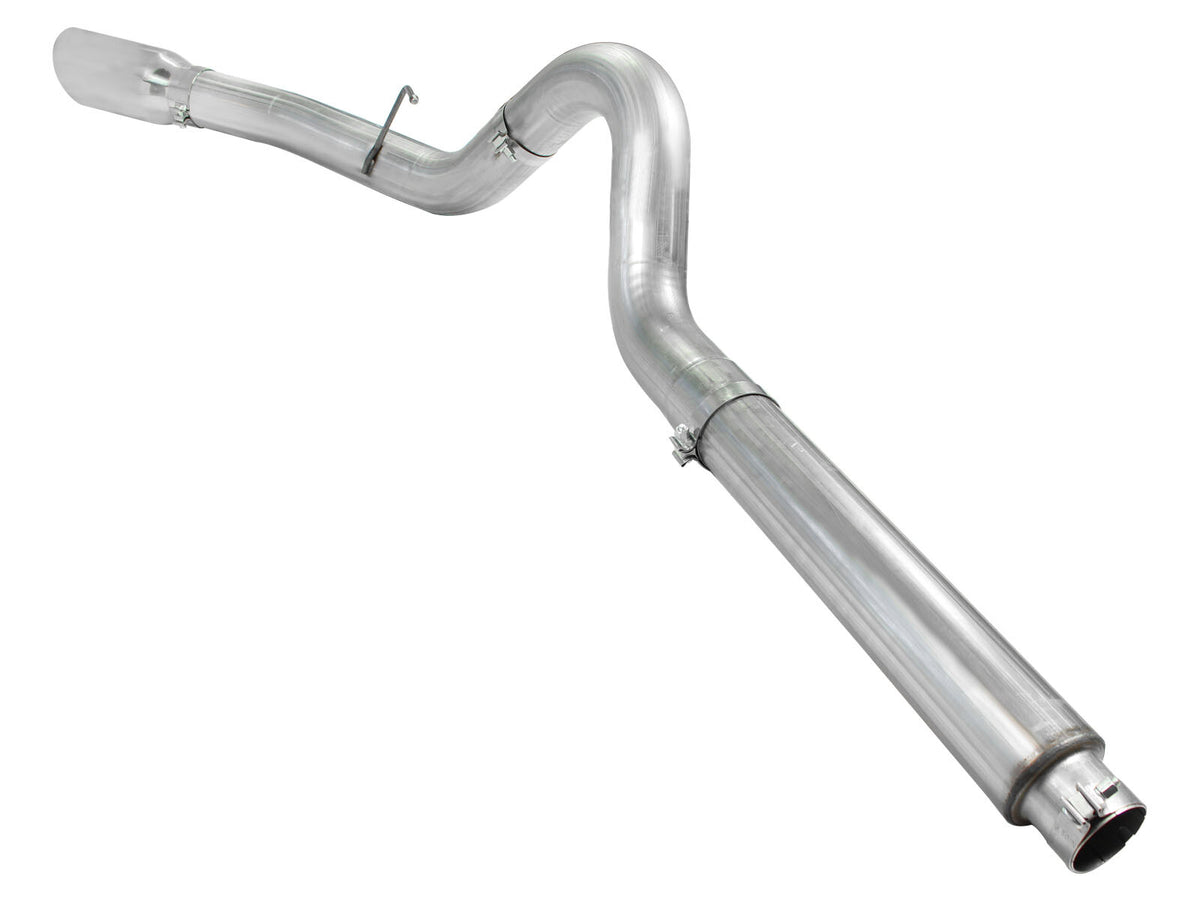 Atlas 5 Inch Aluminized Steel Dpf-Back Exhaust System w/Tip Ford Diesel Trucks 08-10 V8-6.4L (td) aFe Power-2