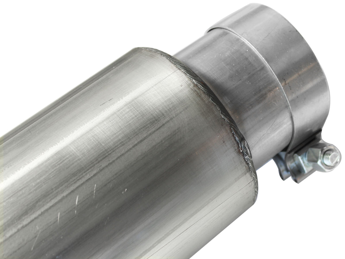 Atlas 5 Inch Aluminized Steel Dpf-Back Exhaust System w/Tip Ford Diesel Trucks 08-10 V8-6.4L (td) aFe Power-4