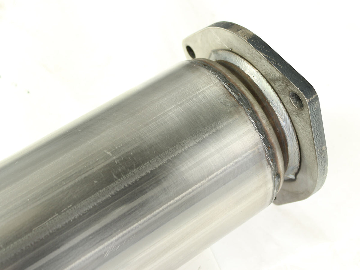Atlas 5 Inch Aluminized Steel Dpf-Back Exhaust System w/ Tip Ford Diesel Trucks 11-14 V8-6.7L (td) aFe Power-7