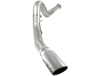 Atlas 5 Inch Aluminized Steel Dpf-Back Exhaust System w/ Tip Ford Diesel Trucks 11-14 V8-6.7L (td) aFe Power
