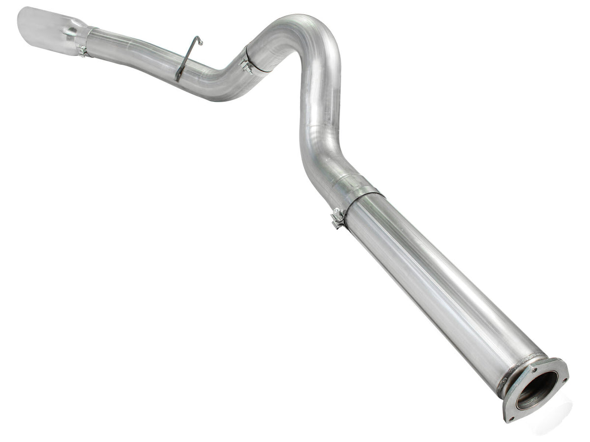 Atlas 5 Inch Aluminized Steel Dpf-Back Exhaust System w/ Tip Ford Diesel Trucks 11-14 V8-6.7L (td) aFe Power-2