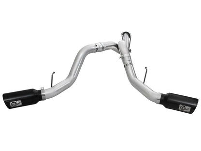 Atlas 4 Inch Aluminized Steel Dpf-Back Exhaust System w/ Tip Ford Diesel Trucks 11-14 V8-6.7L (td) aFe Power-7