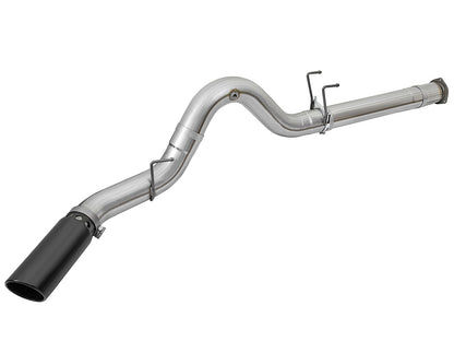 Atlas 5 Inch Aluminized Steel Dpf-Back Exhaust System w/ Tip Ford Diesel Trucks 17-26 V8-6.7L (td) aFe Power-9
