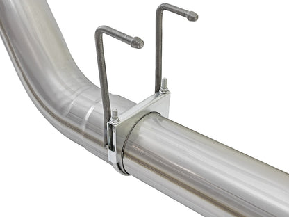 Atlas 5 Inch Aluminized Steel Dpf-Back Exhaust System w/ Tip Ford Diesel Trucks 17-26 V8-6.7L (td) aFe Power-11