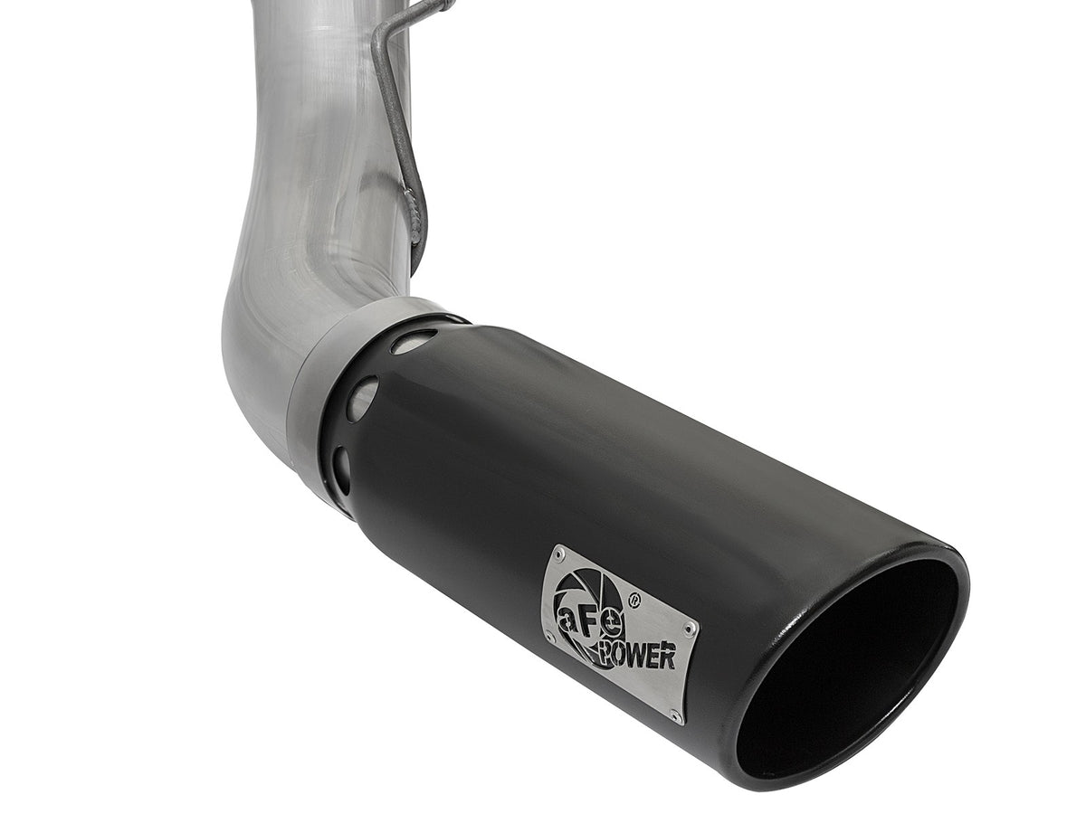 Atlas 5 Inch Aluminized Steel Dpf-Back Exhaust System w/ Tip Ford Diesel Trucks 17-26 V8-6.7L (td) aFe Power-12