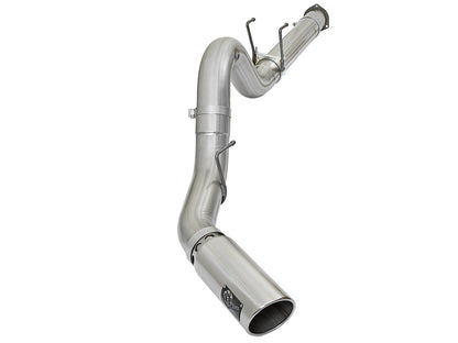Atlas 5 Inch Aluminized Steel Dpf-Back Exhaust System w/ Tip Ford Diesel Trucks 17-26 V8-6.7L (td) aFe Power