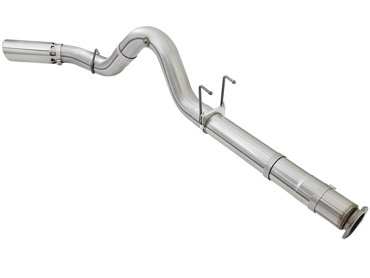 Atlas 5 Inch Aluminized Steel Dpf-Back Exhaust System w/ Tip Ford Diesel Trucks 17-26 V8-6.7L (td) aFe Power-2
