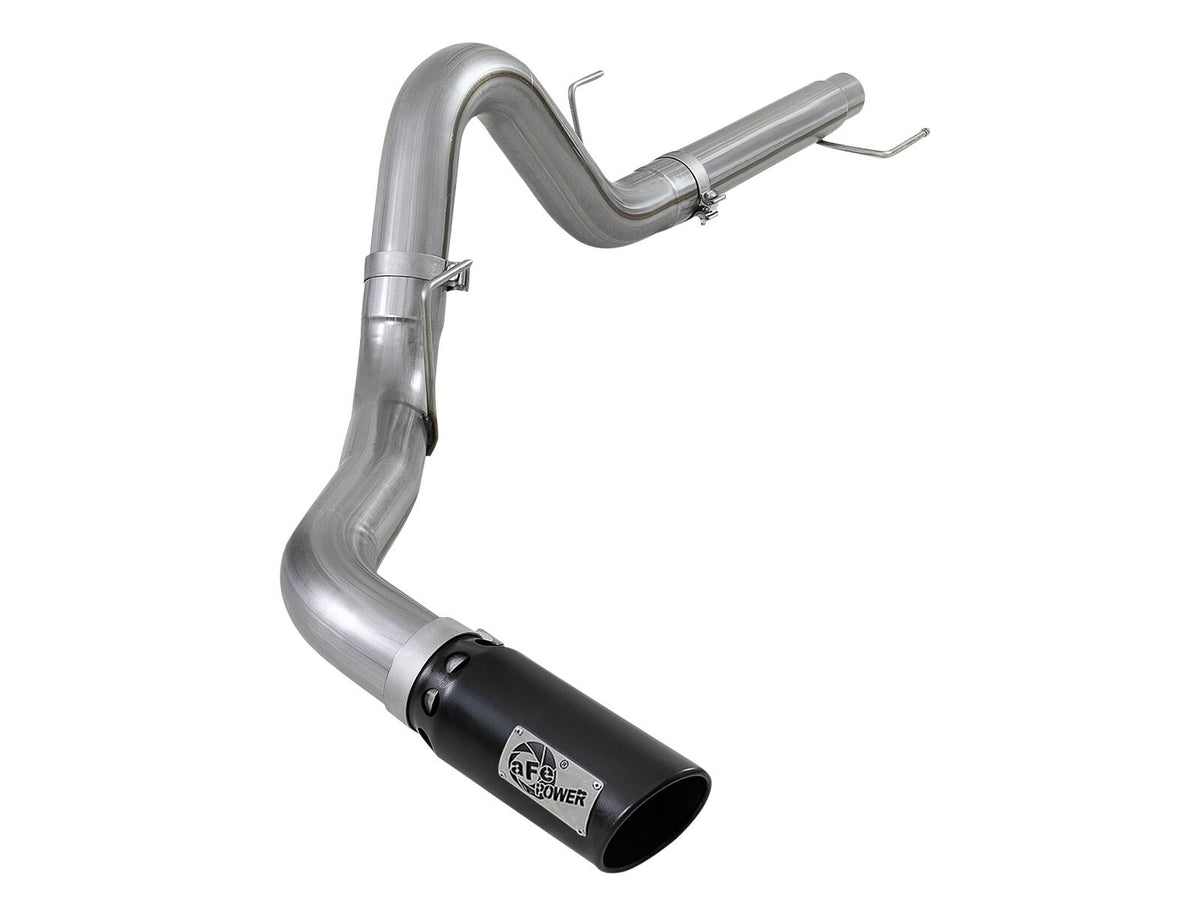 Atlas 4 Inch Aluminized Steel Dpf-Back Exhaust System w/ Tip Ford F-150 18-20 V6-3.0L (td) aFe Power-7