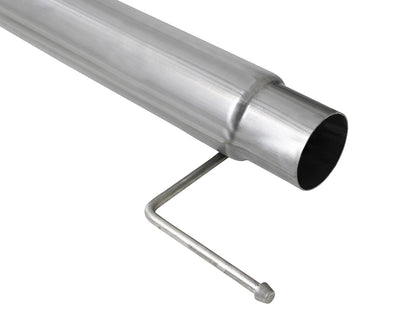 Atlas 4 Inch Aluminized Steel Dpf-Back Exhaust System w/ Tip Ford F-150 18-20 V6-3.0L (td) aFe Power-10