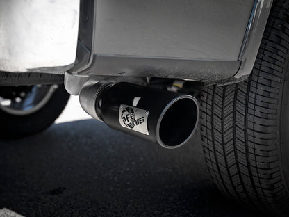 Atlas 4 Inch Aluminized Steel Dpf-Back Exhaust System w/ Tip Ford F-150 18-20 V6-3.0L (td) aFe Power-12