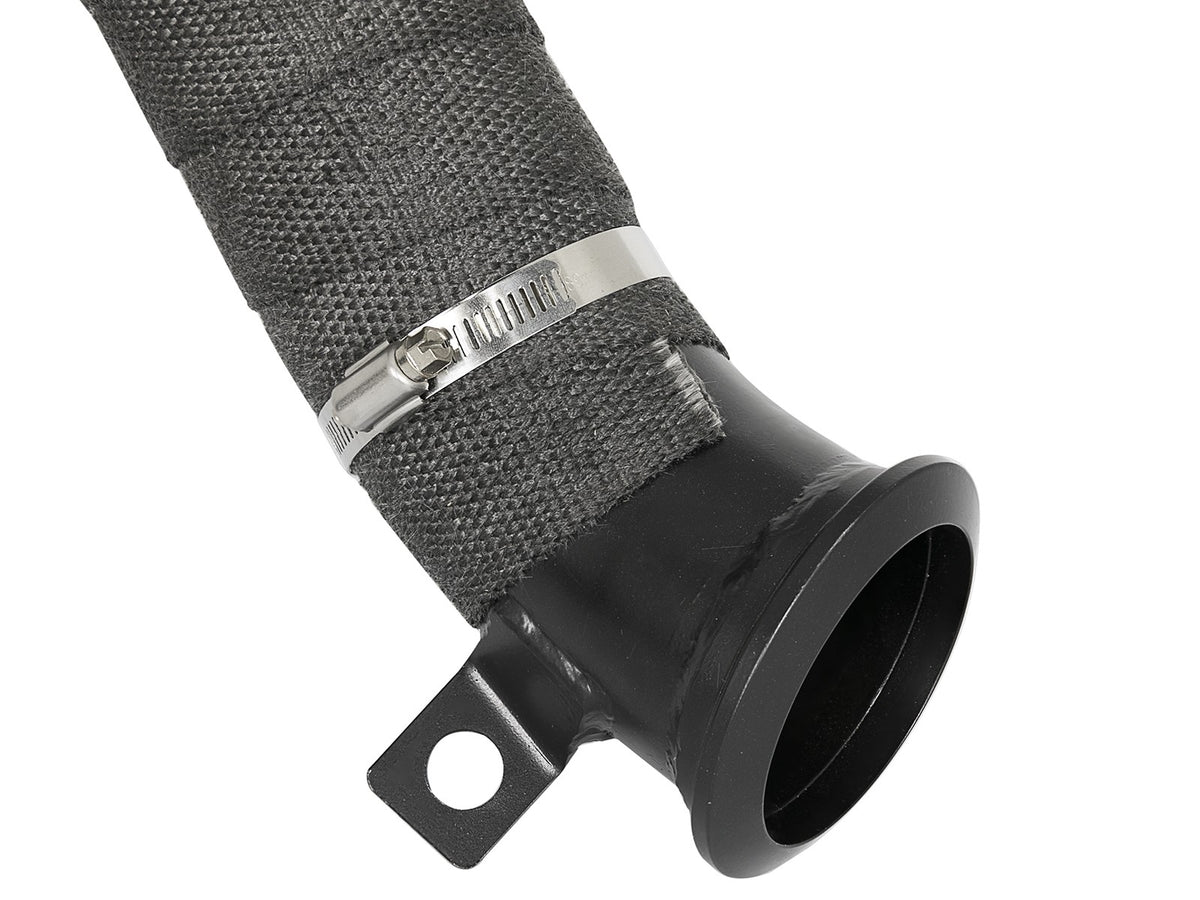 Atlas 3 Inch Steel Downpipe GM Diesel Trucks 04-10 V8-6.6L (td) Lly/Lbz/Lmm aFe Power-3