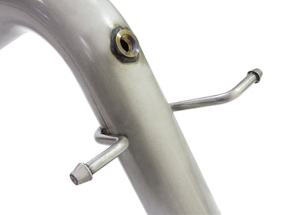 Atlas 3-1/2 Inch Aluminized Steel Dpf-Back Exhaust System w/Tip GM Colorado/Canyon 16-22 L4-2.8L (td) Lwn aFe Power-9