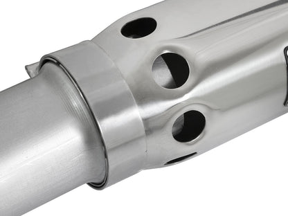 Atlas 3-1/2 Inch Aluminized Steel Dpf-Back Exhaust System w/Tip GM Colorado/Canyon 16-22 L4-2.8L (td) Lwn aFe Power-5