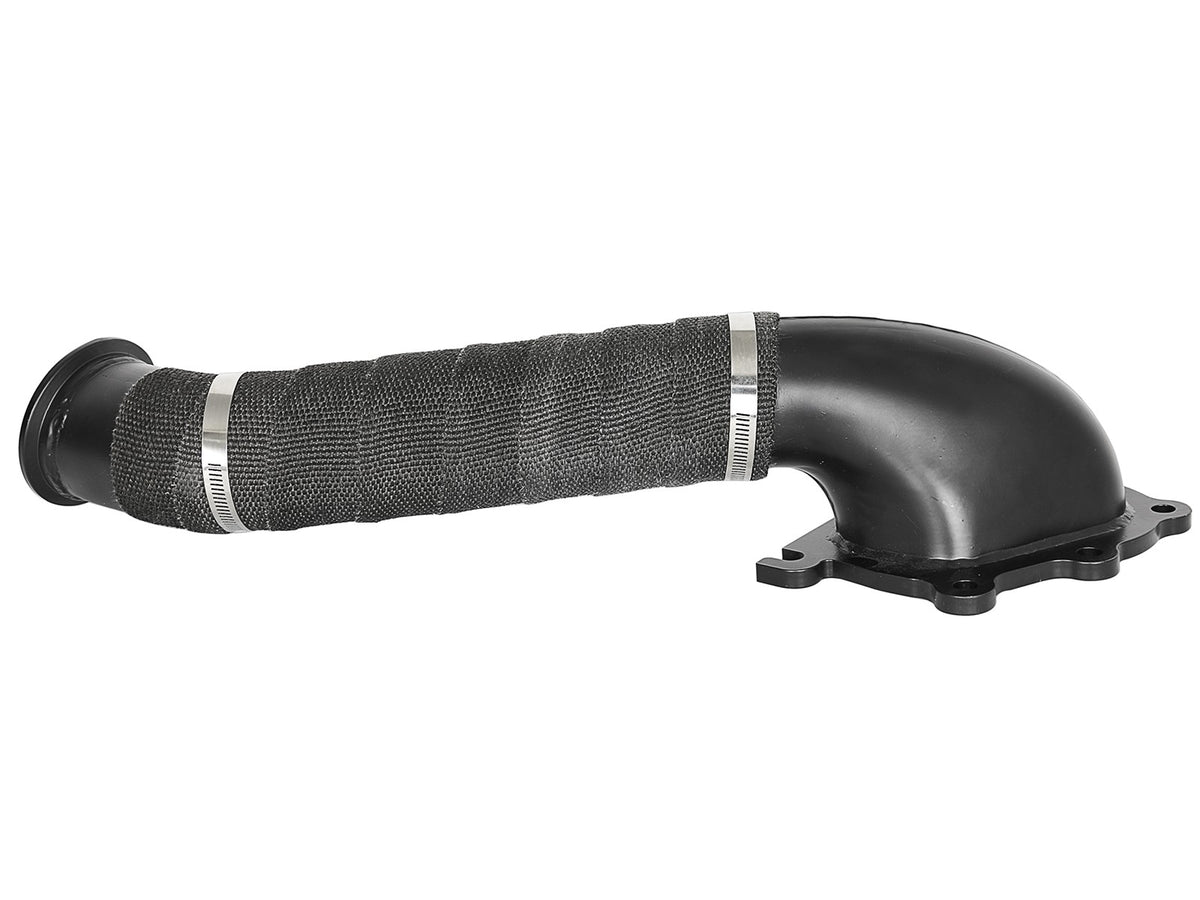 Atlas 3 Inch Steel Downpipe GM Diesel Trucks 01-04 V8-6.6L (td) LB7 aFe Power-2