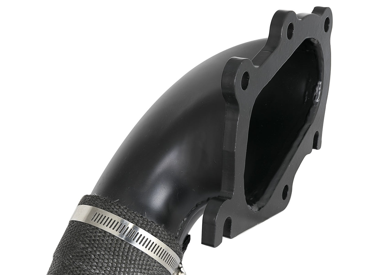 Atlas 3 Inch Steel Downpipe GM Diesel Trucks 01-04 V8-6.6L (td) LB7 aFe Power-3