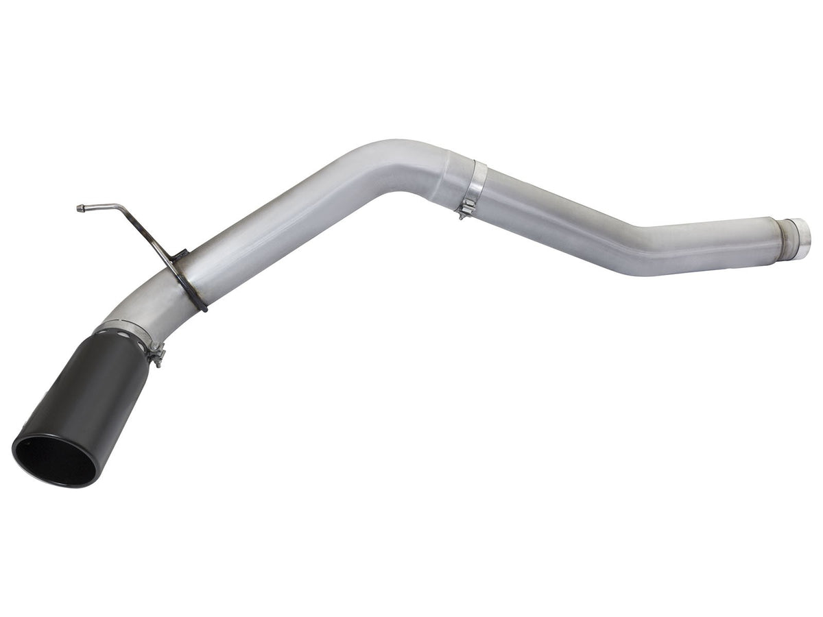 Atlas 5 Inch Aluminized Steel Dpf-Back Exhaust System w/Black Tip Nissan Titan Xd 16-19 V8-5.0L (td) aFe Power-1