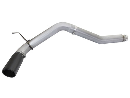 Atlas 5 Inch Aluminized Steel Dpf-Back Exhaust System w/Black Tip Nissan Titan Xd 16-19 V8-5.0L (td) aFe Power-1