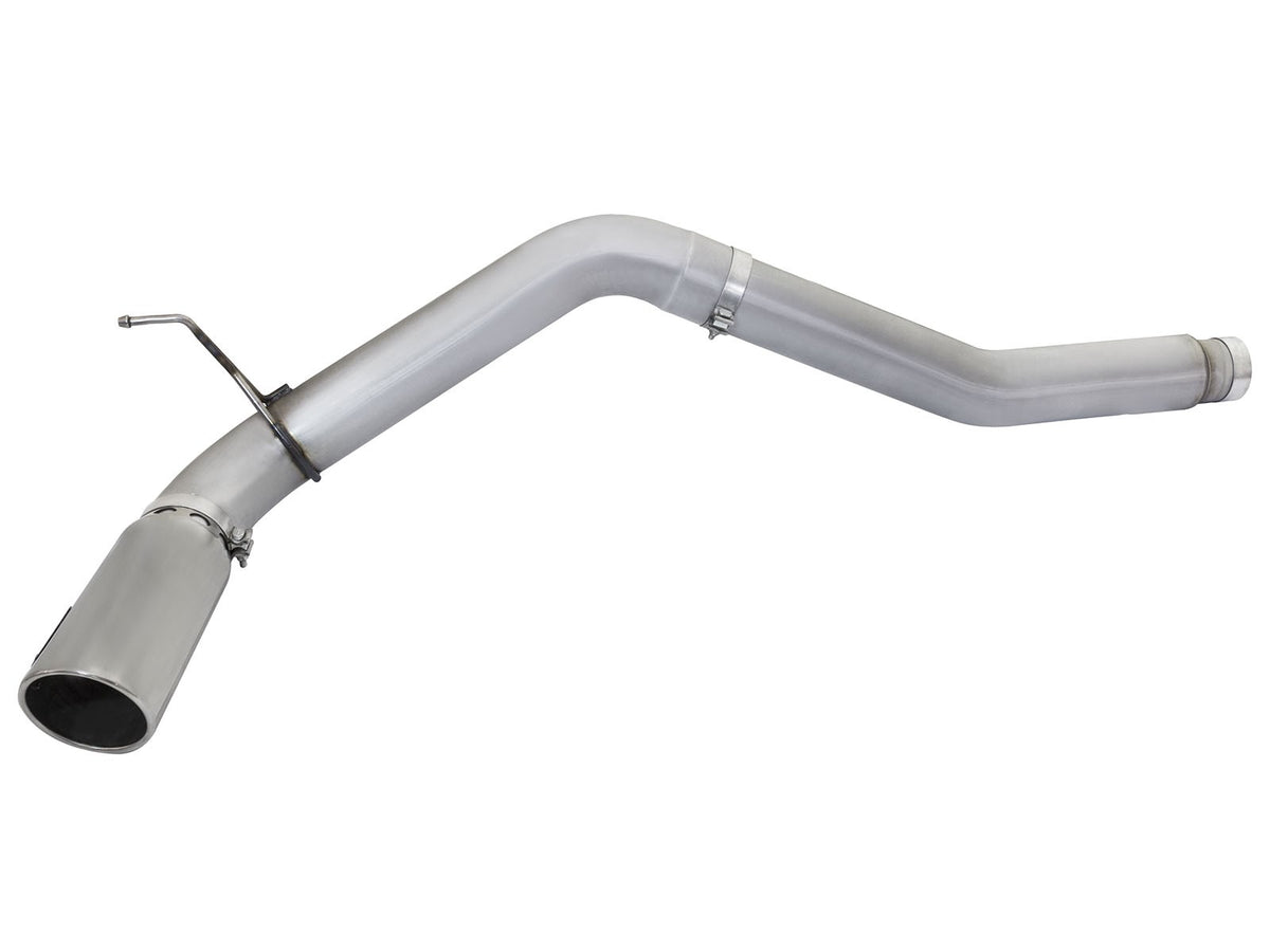 Atlas 5 Inch Aluminized Steel Dpf-Back Exhaust System w/ Polished Tip Nissan Titan Xd 16-19 V8-5.0L (td) aFe Power-1