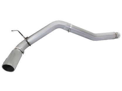 Atlas 5 Inch Aluminized Steel Dpf-Back Exhaust System w/ Polished Tip Nissan Titan Xd 16-19 V8-5.0L (td) aFe Power-1