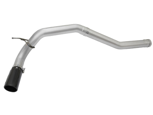 Atlas 4 Inch Aluminized Steel Dpf-Back Exhaust System w/Black Tip Nissan Titan Xd 16-19 V8-5.0L (td) aFe Power-1