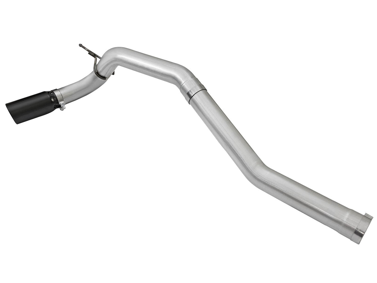Atlas 4 Inch Aluminized Steel Dpf-Back Exhaust System w/Black Tip Nissan Titan Xd 16-19 V8-5.0L (td) aFe Power-2