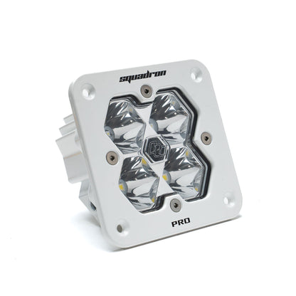 Squadron 2.0 Pro White Flush Mount LED Auxiliary Light Pod Universal Clear Baja Designs-2