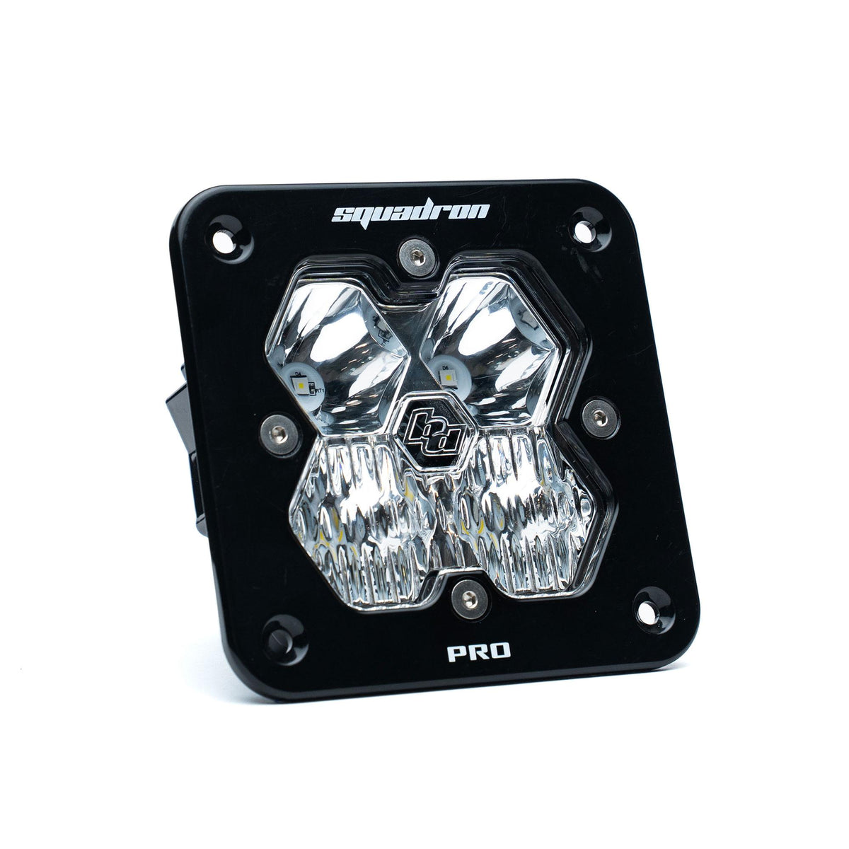 Squadron 2.0 Pro Black Flush Mount LED Auxiliary Light Pod Universal Clear Baja Designs-2