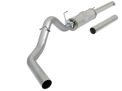 Large Bore-HD 4 Inch 409 Stainless Steel Cat-Back Exhaust System w/o Tip Dodge Diesel Trucks 03-04 L6-5.9L (td) aFe Power