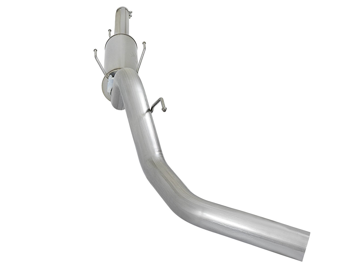 Large Bore-HD 4 Inch 409 Stainless Steel Cat-Back Exhaust System w/o Tip Dodge Diesel Trucks 03-04 L6-5.9L (td) aFe Power-1