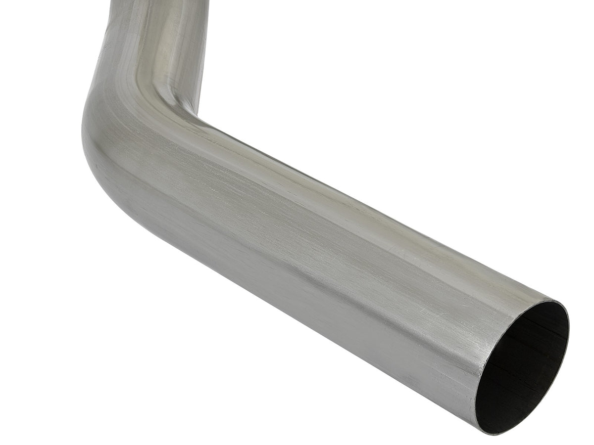 Large Bore-HD 4 Inch 409 Stainless Steel Cat-Back Exhaust System w/o Tip Dodge Diesel Trucks 03-04 L6-5.9L (td) aFe Power-3