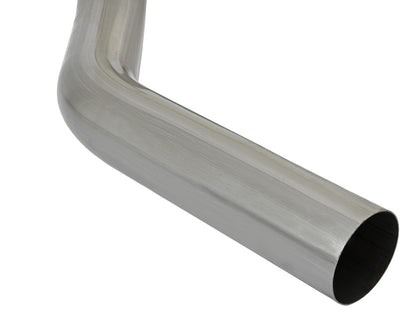 Large Bore-HD 4 Inch 409 Stainless Steel Cat-Back Exhaust System w/o Tip Dodge Diesel Trucks 03-04 L6-5.9L (td) aFe Power-3