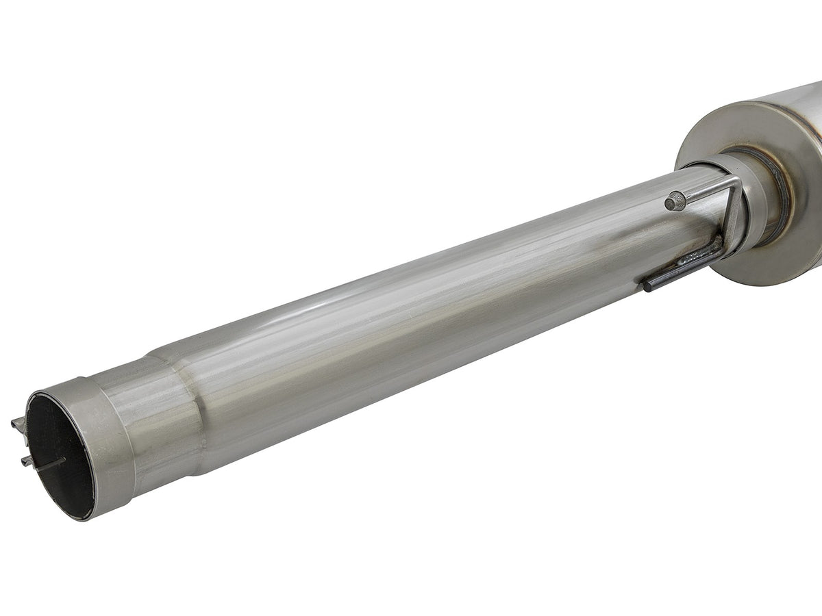 Large Bore-HD 4 Inch 409 Stainless Steel Cat-Back Exhaust System w/o Tip Dodge Diesel Trucks 03-04 L6-5.9L (td) aFe Power-4