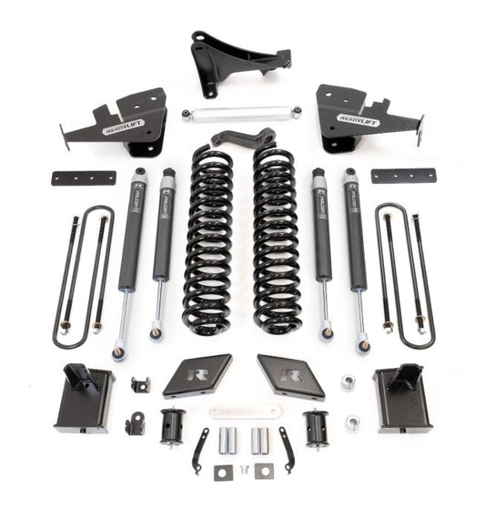 7 Inch Coil Spring Lift Kit With Falcon Shocks 2017-2022 Ford Super Duty Diesel F-250 Without Camper Spring Package 4WD ReadyLIFT