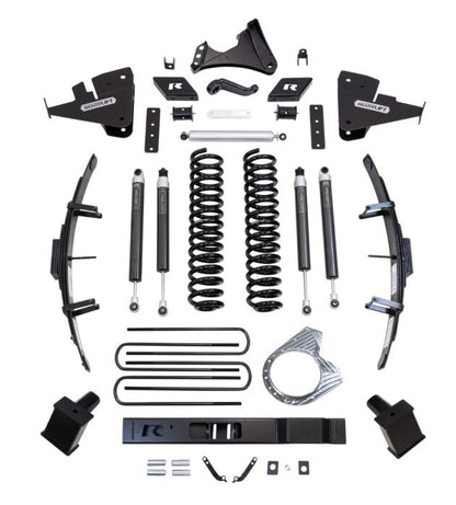 8.5 Inch Lift Kit W/ Falcon Shocks 2017-2022 Ford F-250/F-350 Super Duty Diesel 4WD ReadyLIFT