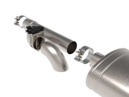 Gemini Xv 3 Inch 304 Stainless Steel Cat-Back Exhaust System w/ Cut-Out Dodge/Ram 1500 09-18/Ram 1500 Classic 19-24 V8-5.7L Hemi aFe Power-1