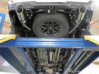 Vulcan Series 3 Inch 304 Stainless Steel Cat-Back Exhaust System w/ Tip Ram 1500 Trx 21-24 V8-6.2L (sc) aFe Power-5