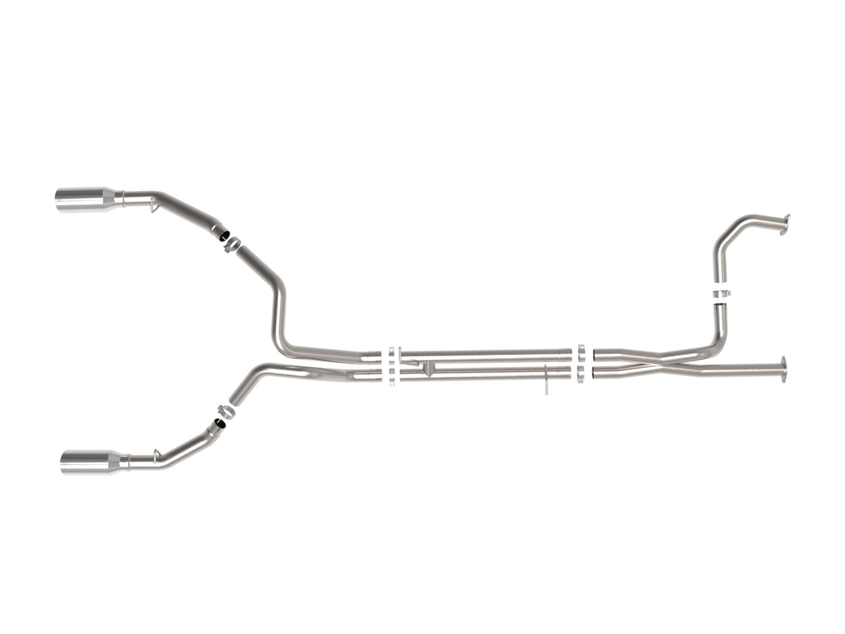 Vulcan Series 3 Inch 304 Stainless Steel Cat-Back Exhaust System w/ Tip Ram 1500 Trx 21-24 V8-6.2L (sc) aFe Power-1