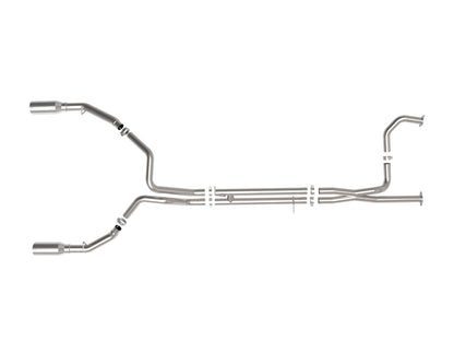 Vulcan Series 3 Inch 304 Stainless Steel Cat-Back Exhaust System w/ Tip Ram 1500 Trx 21-24 V8-6.2L (sc) aFe Power-1