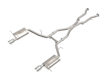 Mach Force-Xp 304 Stainless Steel Cat-Back Exhaust System w/ Tip Dodge Durango 11-26 V6-3.6L/V8-5.7L aFe Power