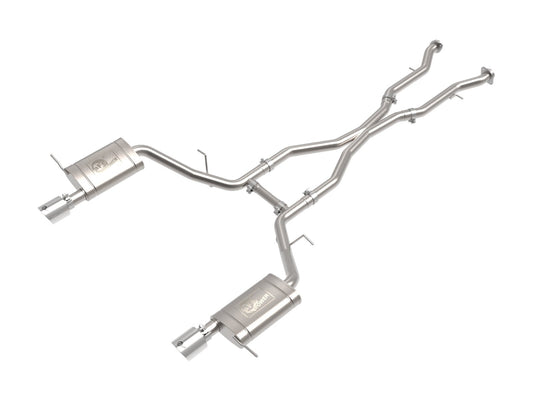 Mach Force-Xp 304 Stainless Steel Cat-Back Exhaust System w/ Tip Dodge Durango 11-26 V6-3.6L/V8-5.7L aFe Power