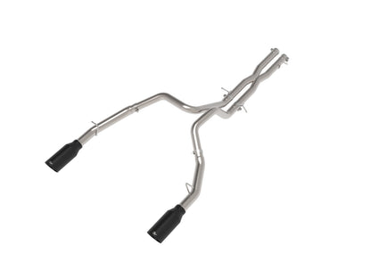 Vulcan Series 3 Inch to 3-1/2 Inch Stainless Steel Cat-Back Exhaust System Ram 1500 Rho 25-26 L6-3.0L (tt) aFe Power-4