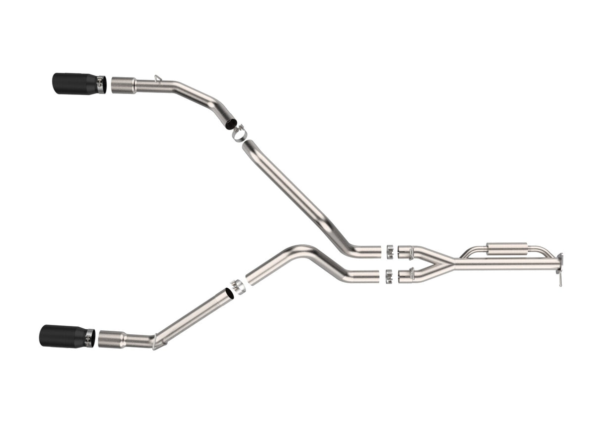 Vulcan Series 3 Inch 304 Stainless Steel Cat-Back Exhaust System w/ Tips Ram 1500 25-26 L6-3.0L (tt) aFe Power-9