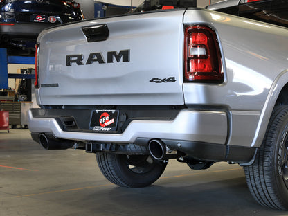 Vulcan Series 3 Inch 304 Stainless Steel Cat-Back Exhaust System w/ Tips Ram 1500 25-26 L6-3.0L (tt) aFe Power-10