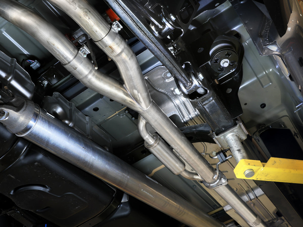 Vulcan Series 3 Inch 304 Stainless Steel Cat-Back Exhaust System w/ Tips Ram 1500 25-26 L6-3.0L (tt) aFe Power-12