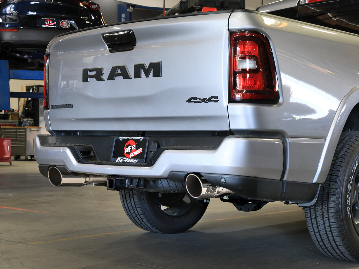 Vulcan Series 3 Inch 304 Stainless Steel Cat-Back Exhaust System w/ Tips Ram 1500 25-26 L6-3.0L (tt) aFe Power-3