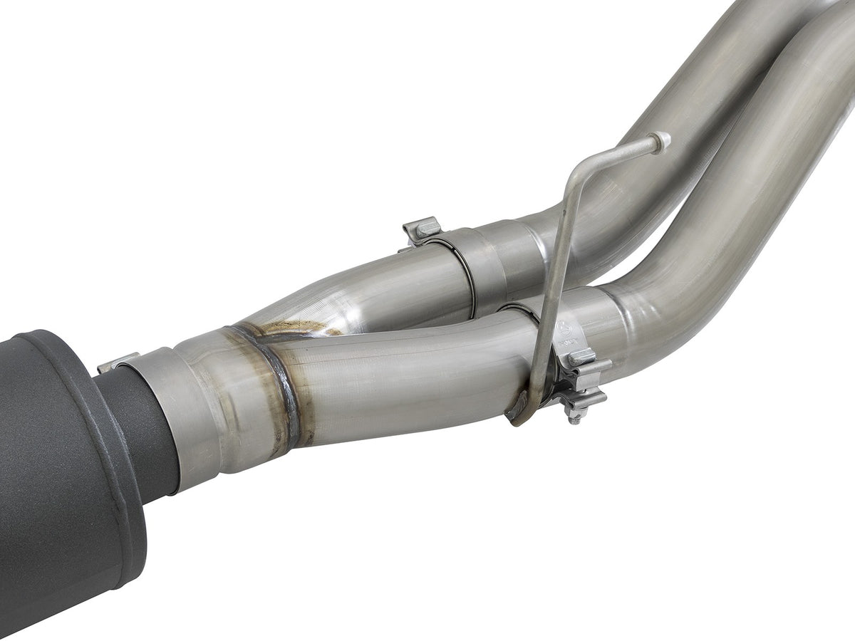 Rebel Series Cat-Back Exhaust System w/ Tip Ford F-150 Raptor 17-20/F-150 Limited 19-20 V6-3.5L (tt) aFe Power-11