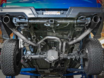 Rebel Series Cat-Back Exhaust System w/ Tip Ford F-150 Raptor 17-20/F-150 Limited 19-20 V6-3.5L (tt) aFe Power-17