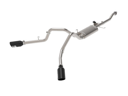 Gemini Xv 3 Inch 304 Stainless Steel Cat-Back Exhaust System w/ Cut-Out Ford F-150 15-20 V6-2.7L (tt)/3.5L (tt)/V8-5.0L aFe Power-9