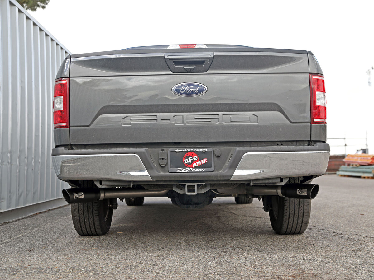 Gemini Xv 3 Inch 304 Stainless Steel Cat-Back Exhaust System w/ Cut-Out Ford F-150 15-20 V6-2.7L (tt)/3.5L (tt)/V8-5.0L aFe Power-16